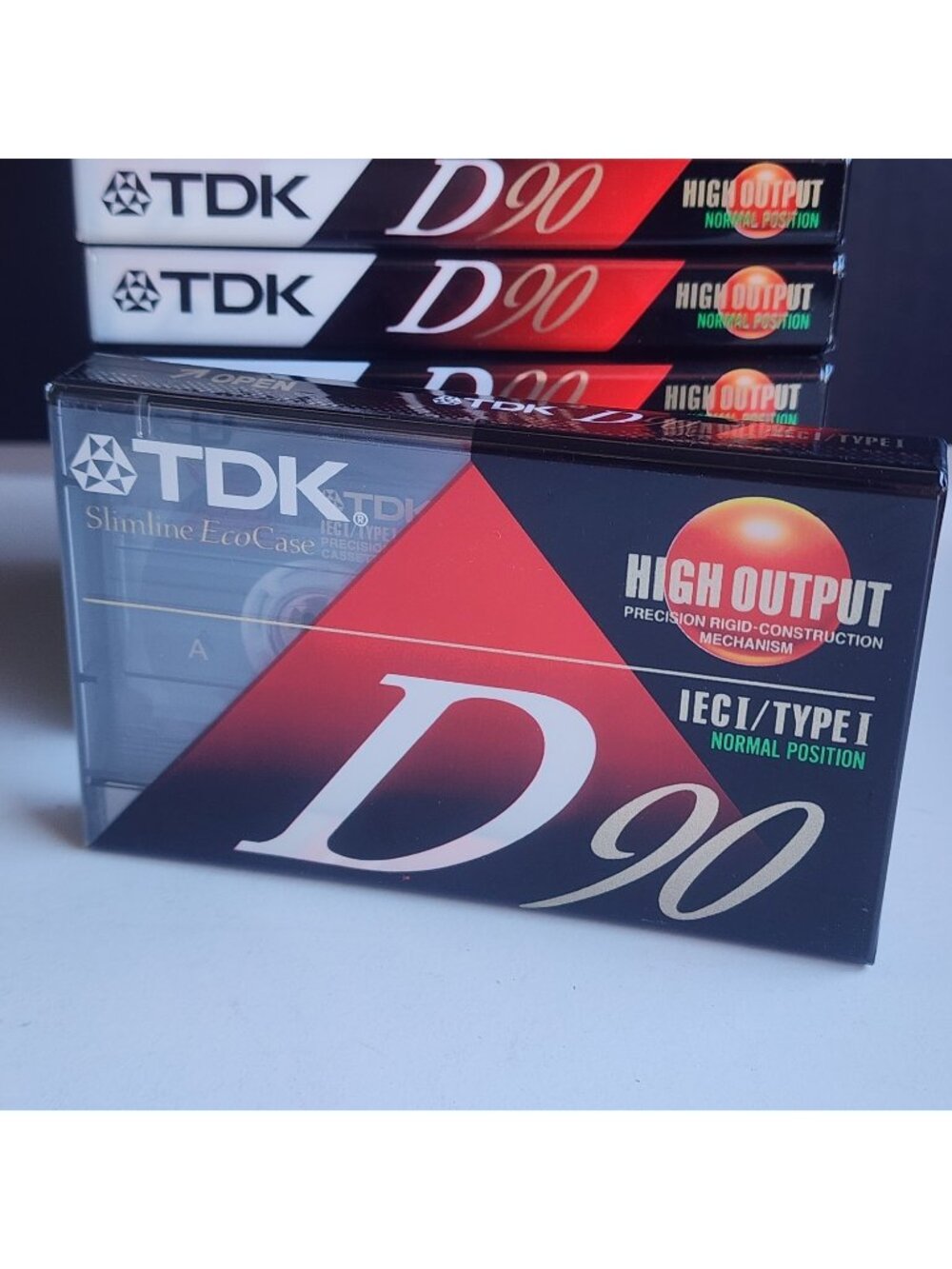 TDK D90 Blank Audio Cassette Tapes New Sealed Set Of 10 Type 1 Normal Position